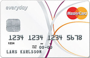 everydaycard mastercard kreditkort