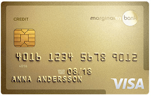 marginalen bank gold kreditkort